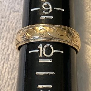 Stamped 10K Yellow Gold Band